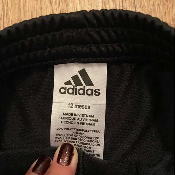 Adidas toddler sweatpants size 12 mo - Picture 4 of 5